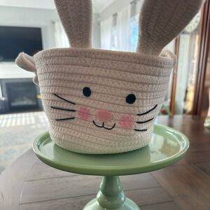 Bunny Easter Woven Basket